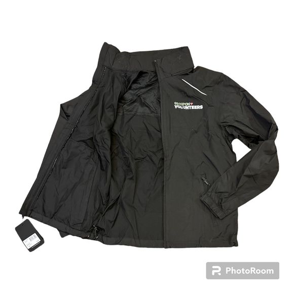 Stormtech Unisex Small Nautilus Performance Shell Jacket KX-1 Full Zip Black NEW - Picture 2 of 14